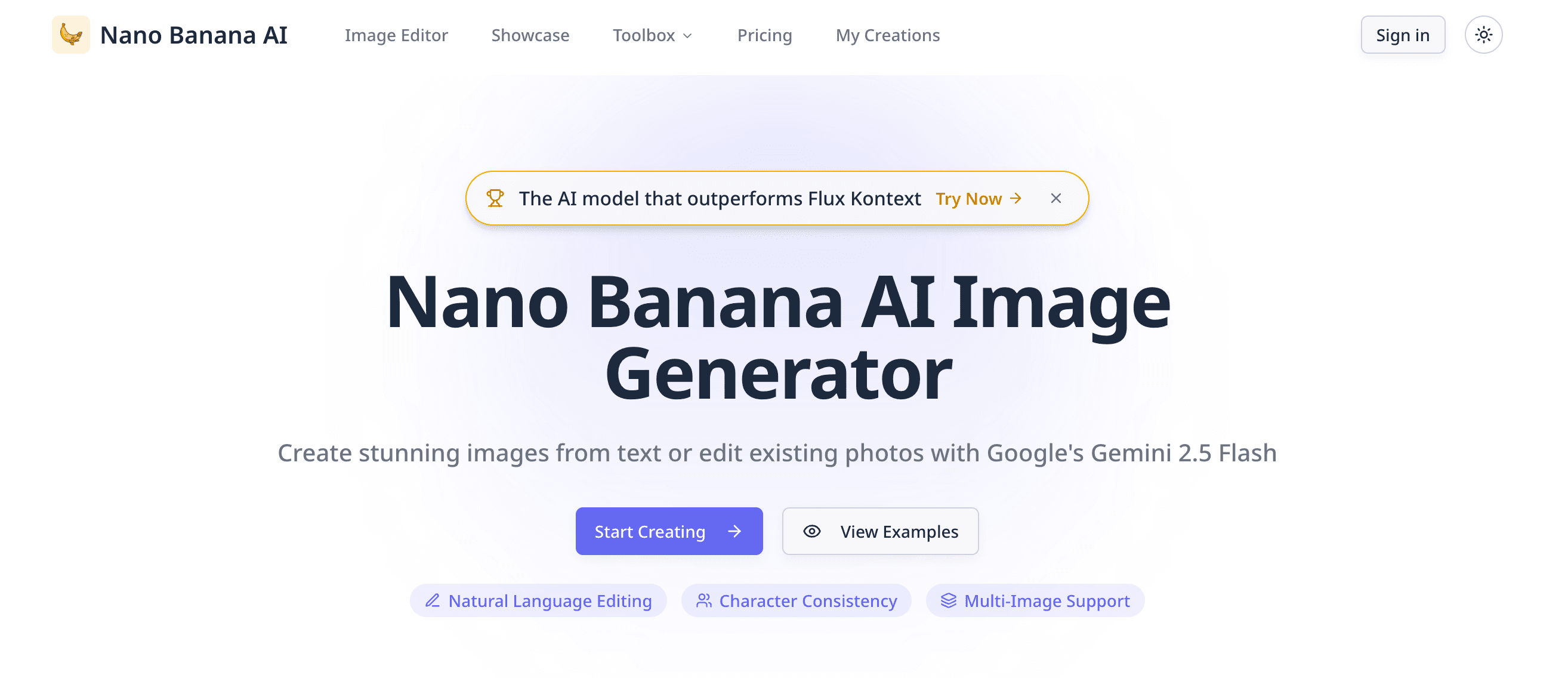 Nano Banana AI screenshot 1