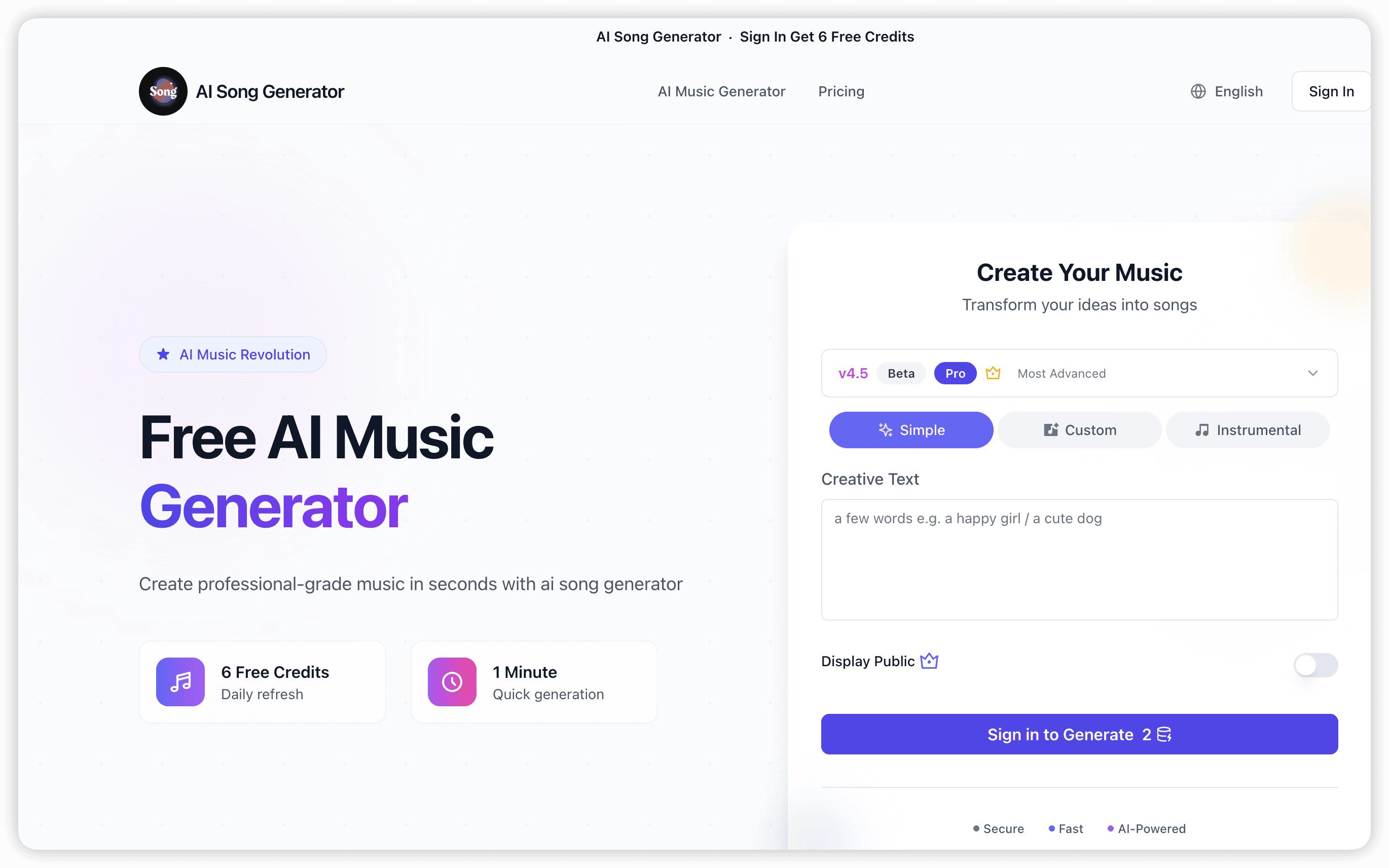 AI Song screenshot 1