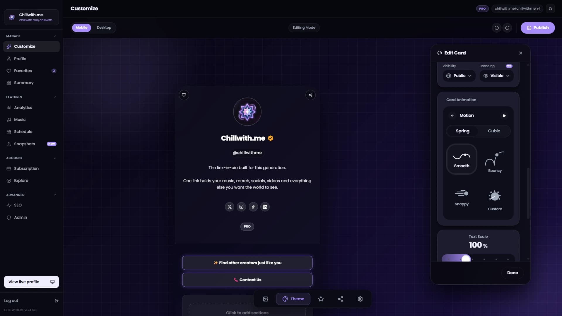 Chillwith.me screenshot 1