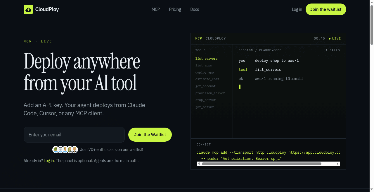 CloudPloy screenshot 1