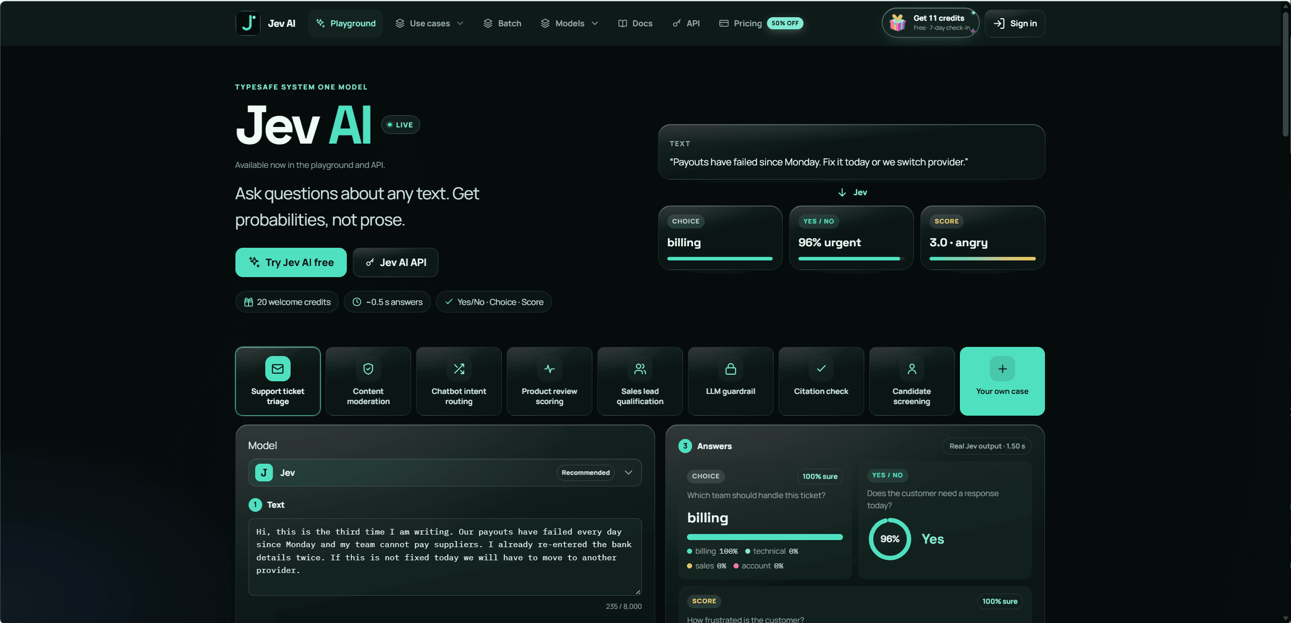 Jev AI screenshot 1