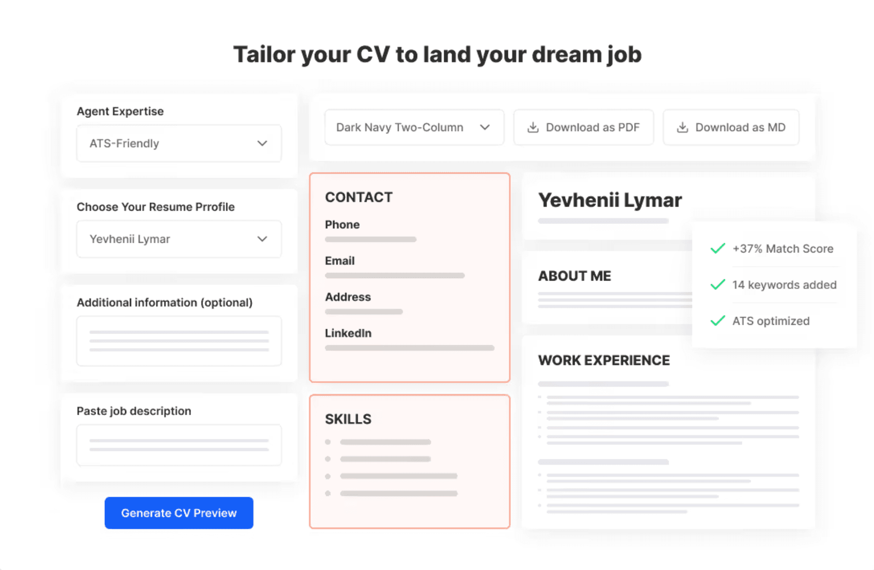 LandTheJob screenshot 1