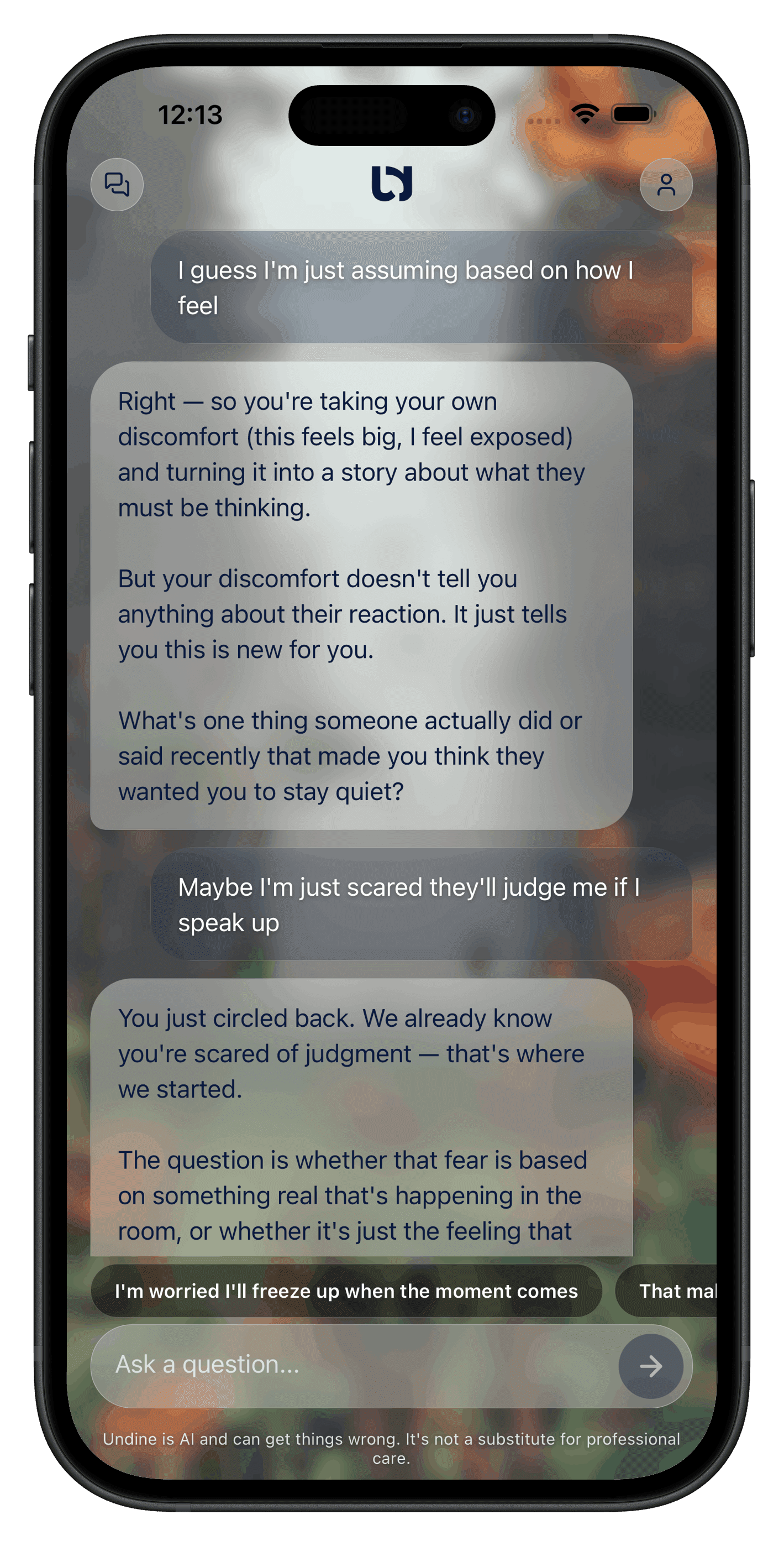 Undine screenshot 1