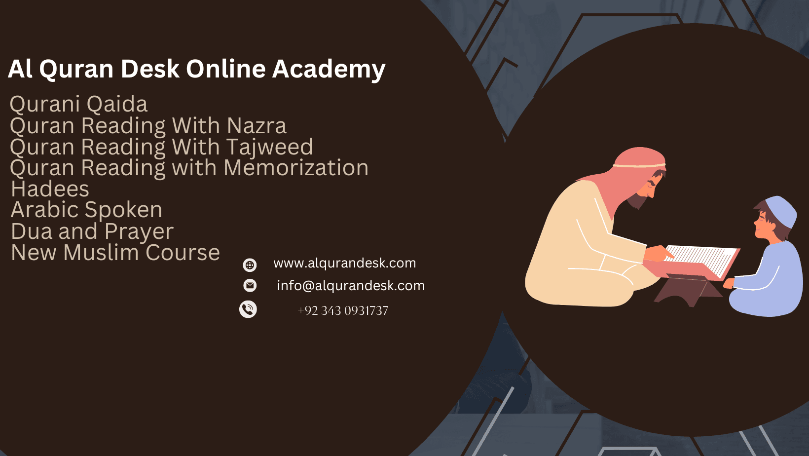 Al Quran Desk Online Academy screenshot 1