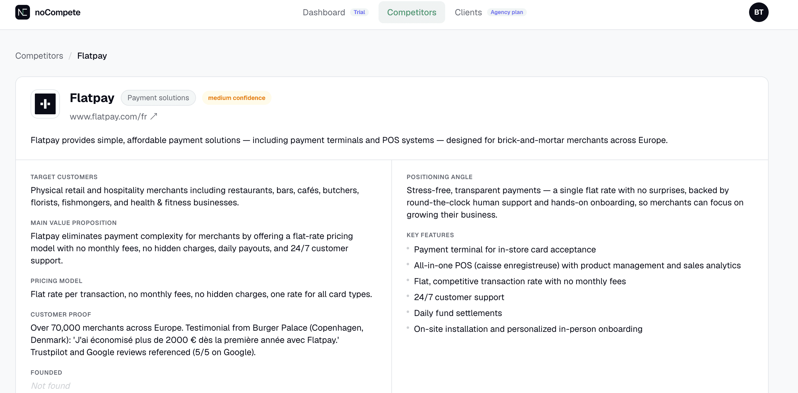 noCompete screenshot 1