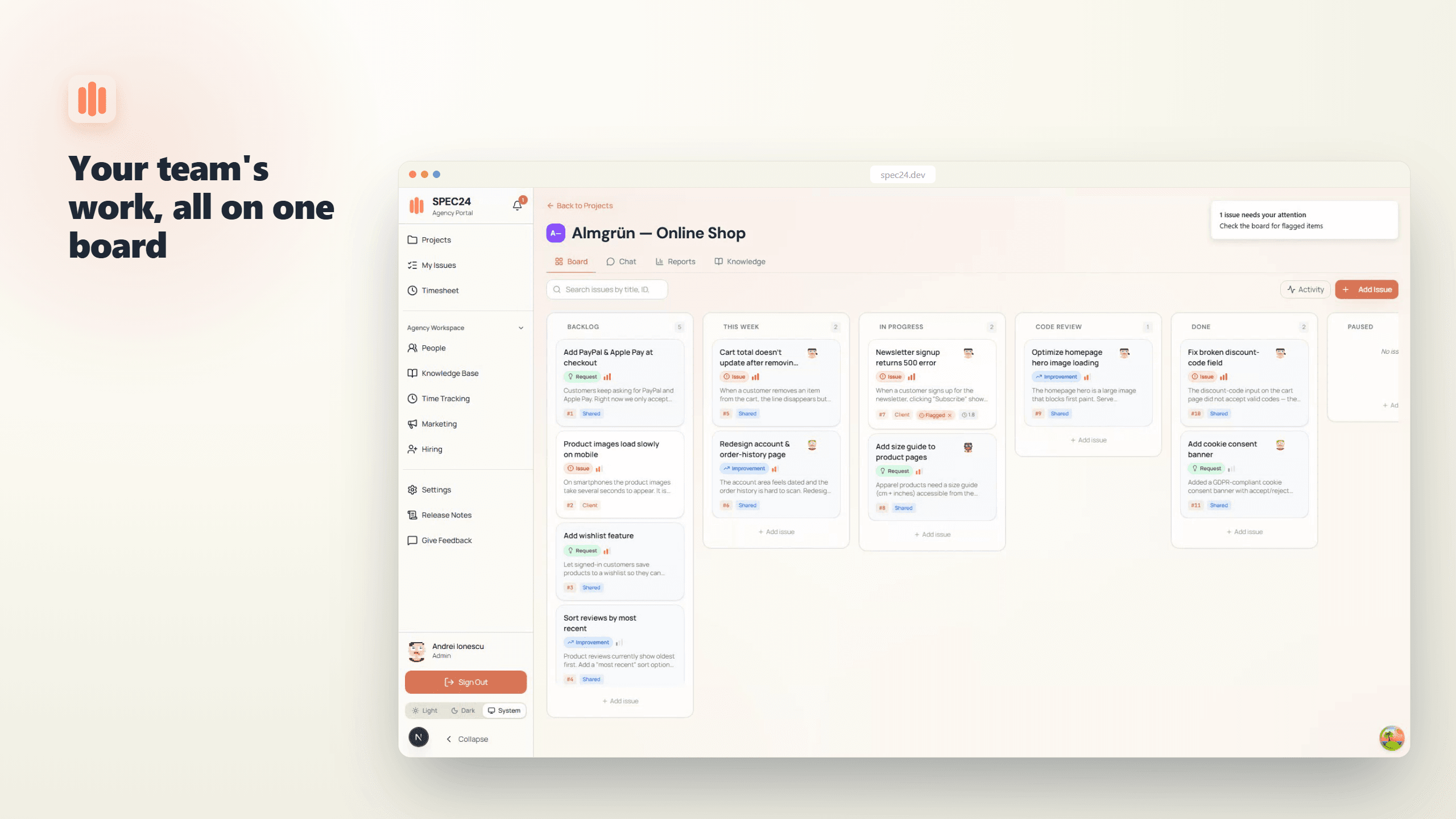 SPEC24 screenshot 1