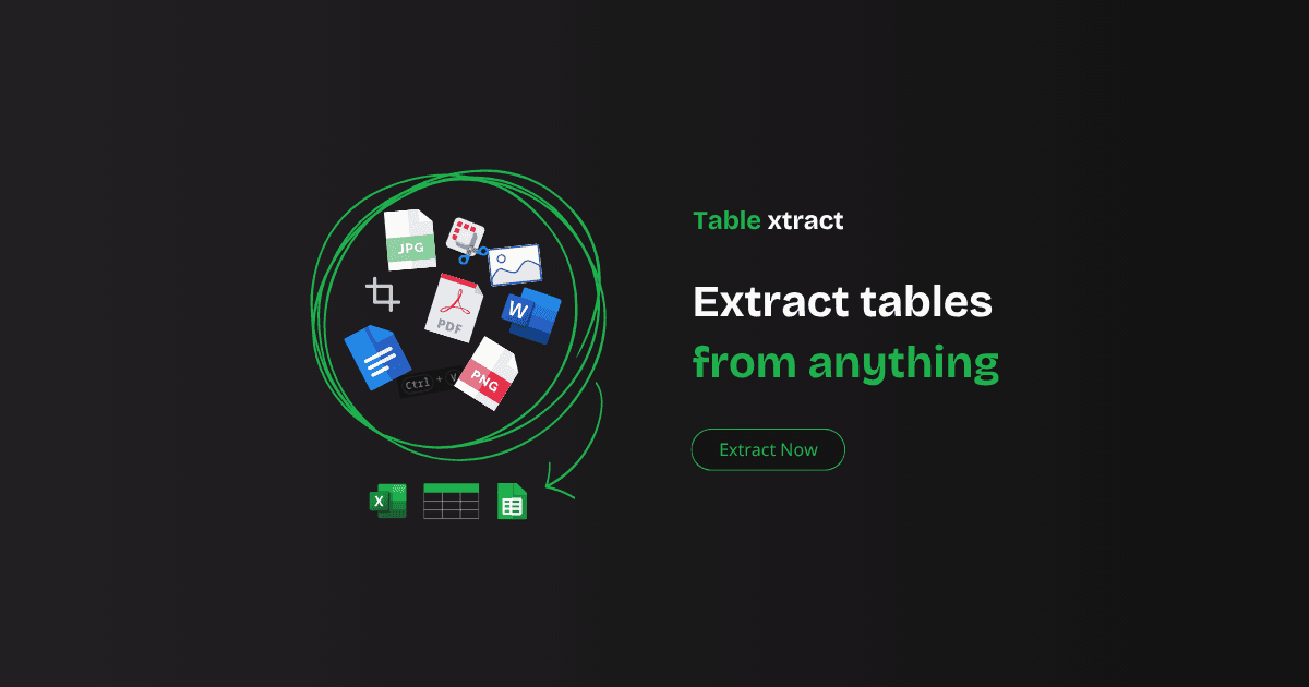 Tablextract screenshot 1