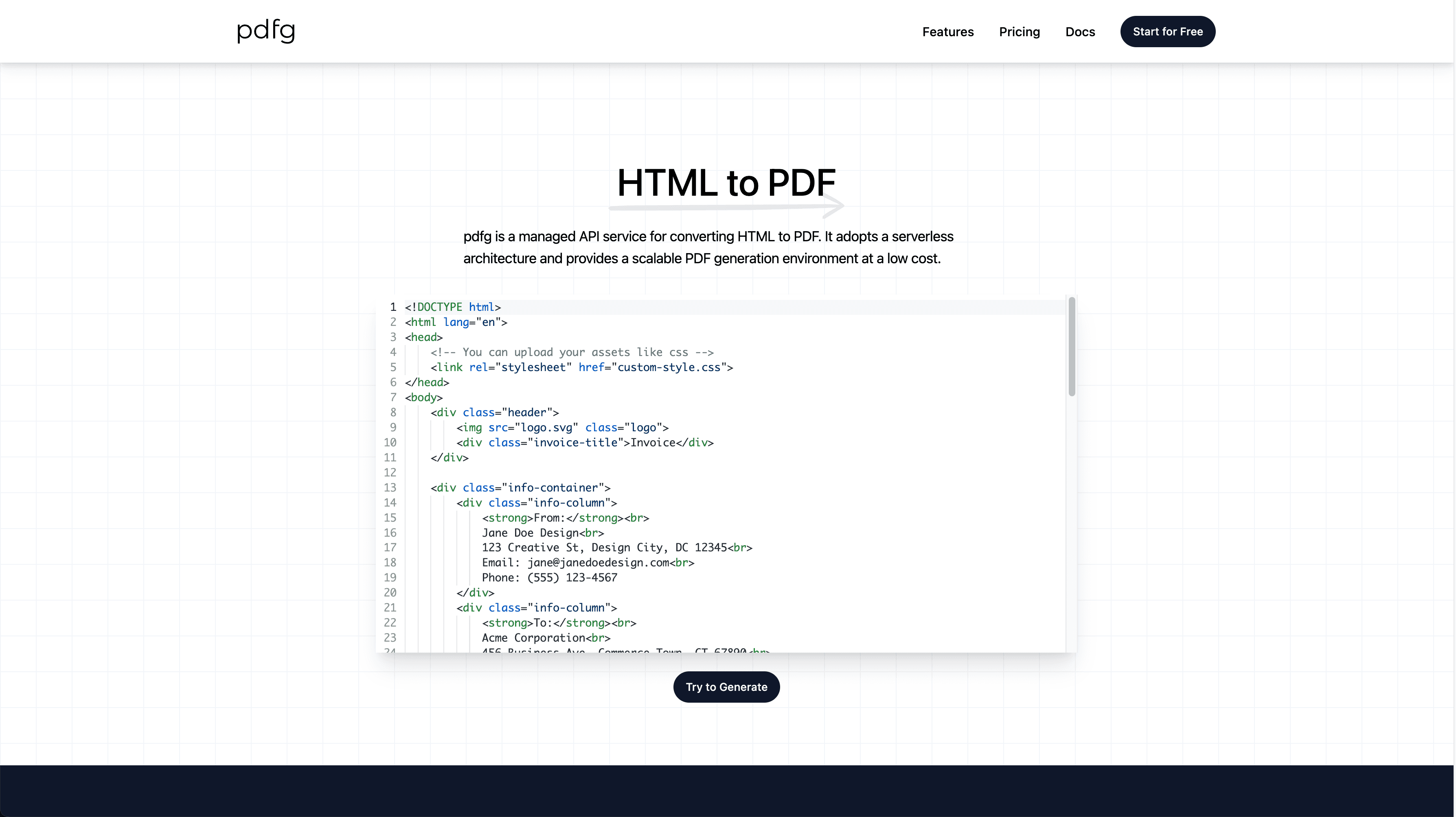 pdfg screenshot 1