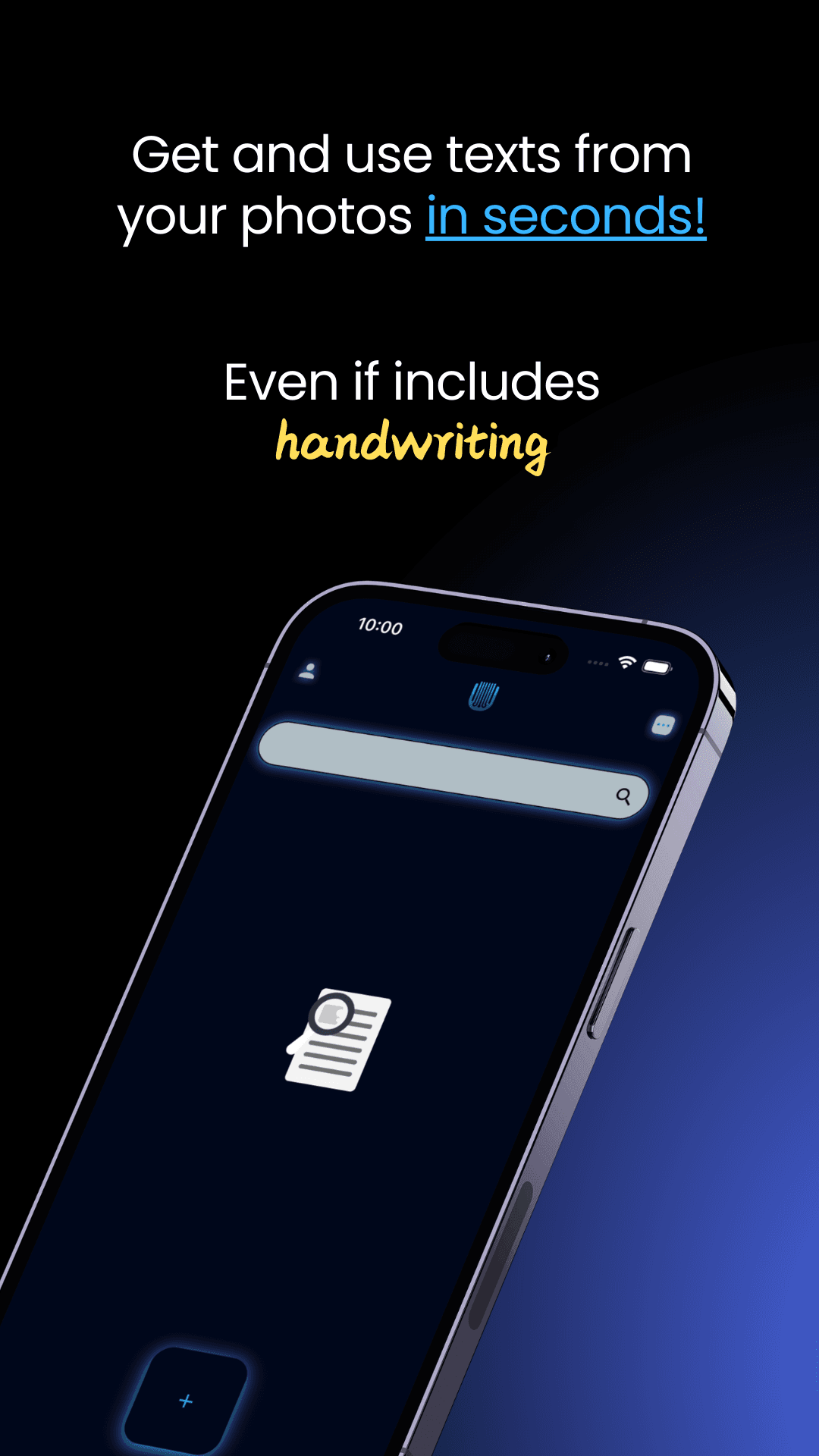 UScan Aı : Text Capture & OCR screenshot 1