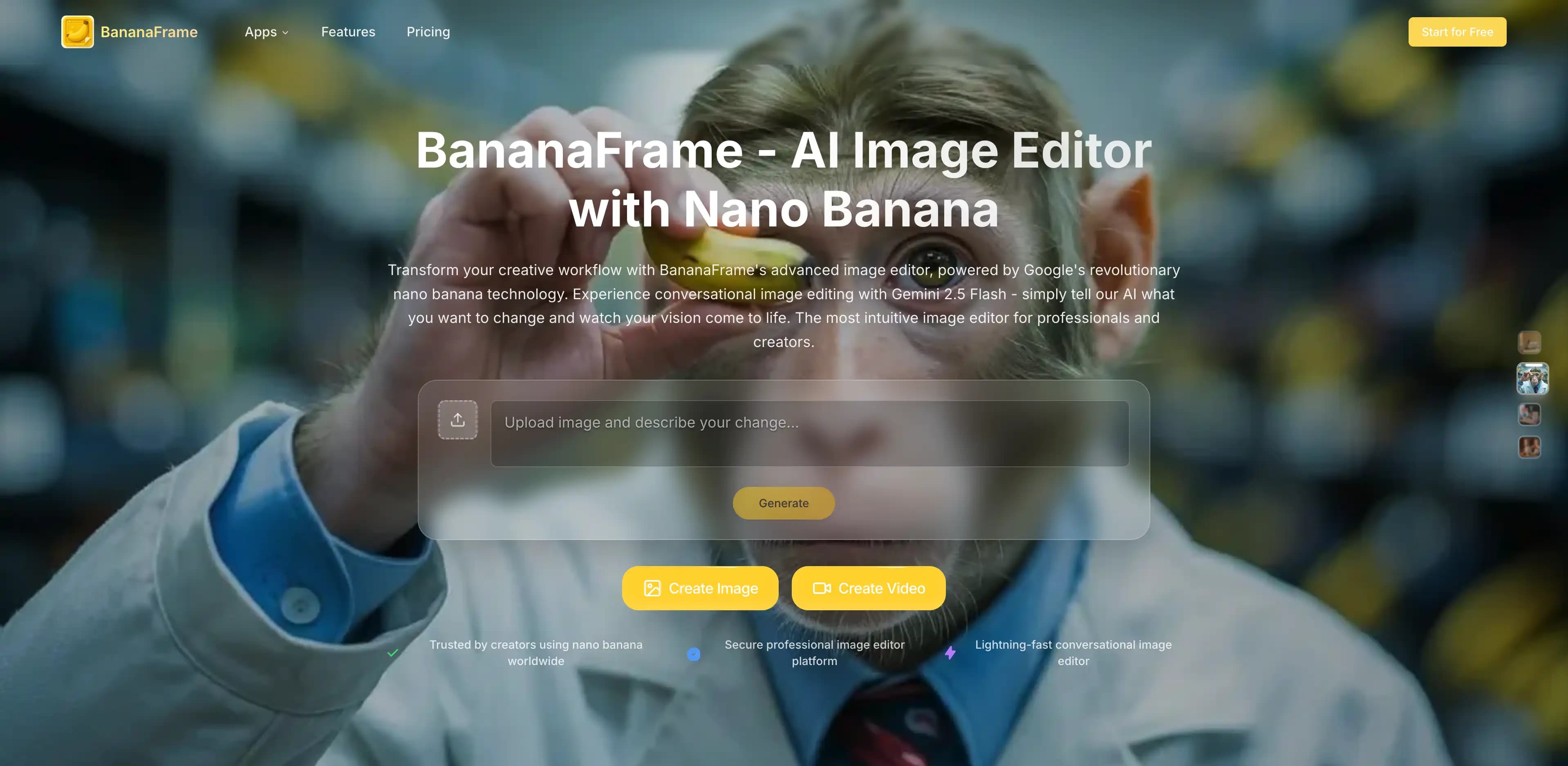 BananaFrame screenshot 1