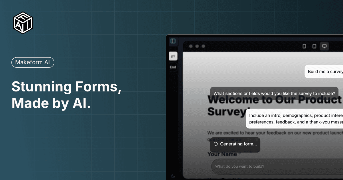 Makeform AI screenshot 1