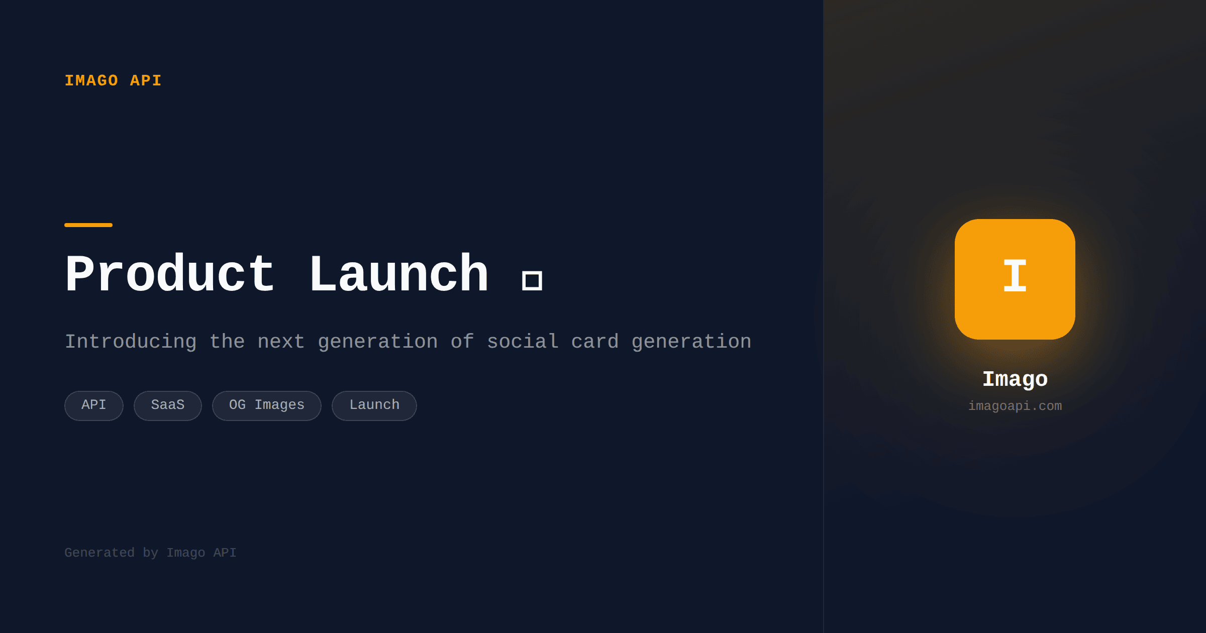 Imago API screenshot 1