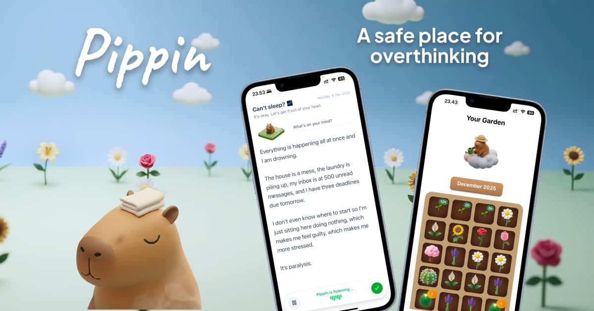 Pippin - Overthiking Journal screenshot 1