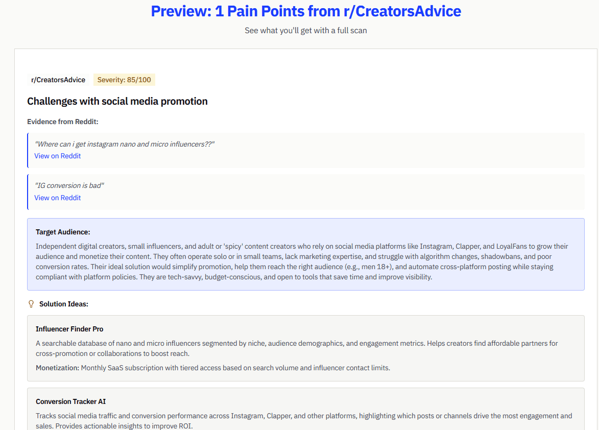 PainOnSocial screenshot 1