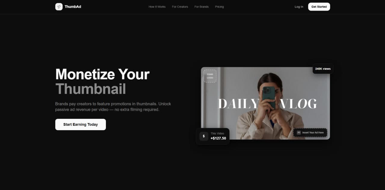 ThumbAd screenshot 1