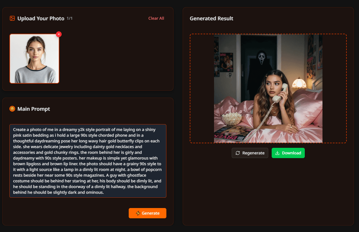 AI Ghostface Generator screenshot 1