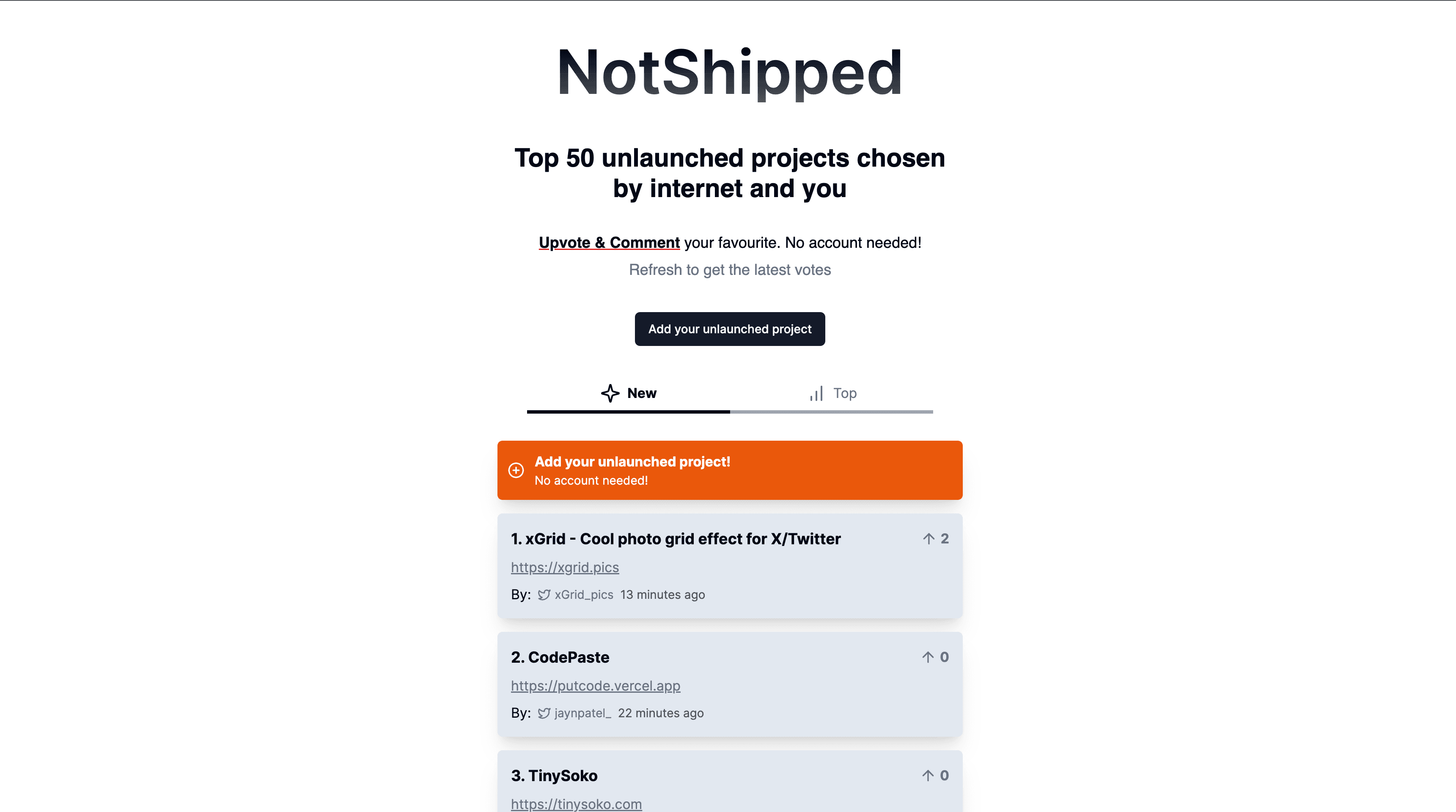 NotShipped screenshot 1