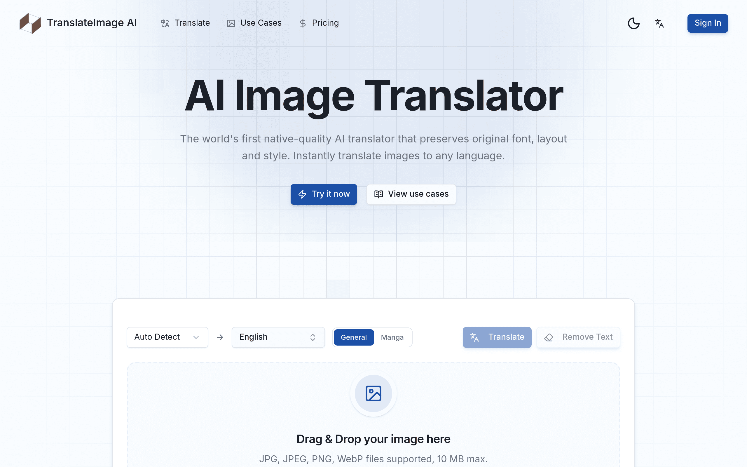 TranslateImage AI screenshot 1
