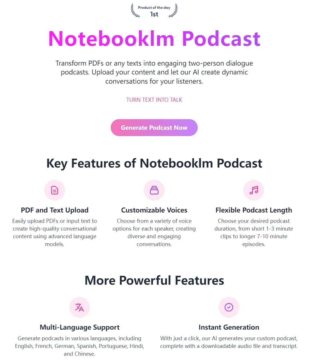NotebookAI Podcast screenshot 1