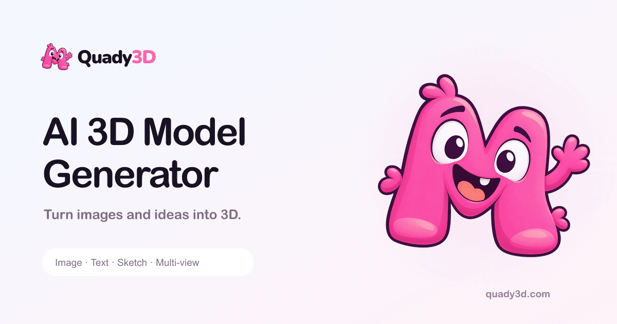 Quady3D AI screenshot 1