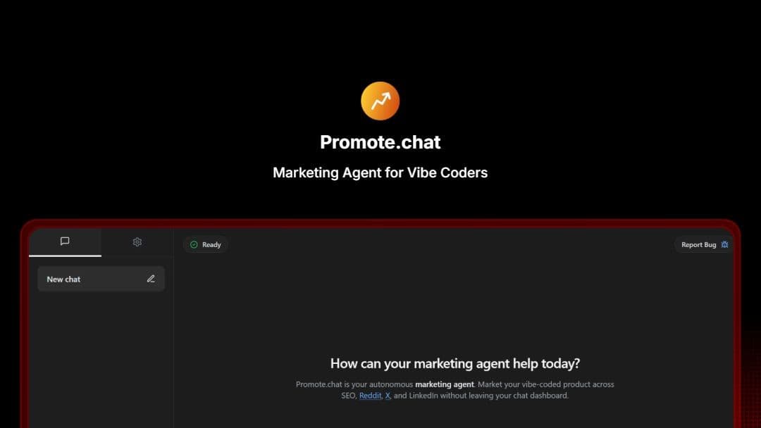 Promote.chat screenshot 1