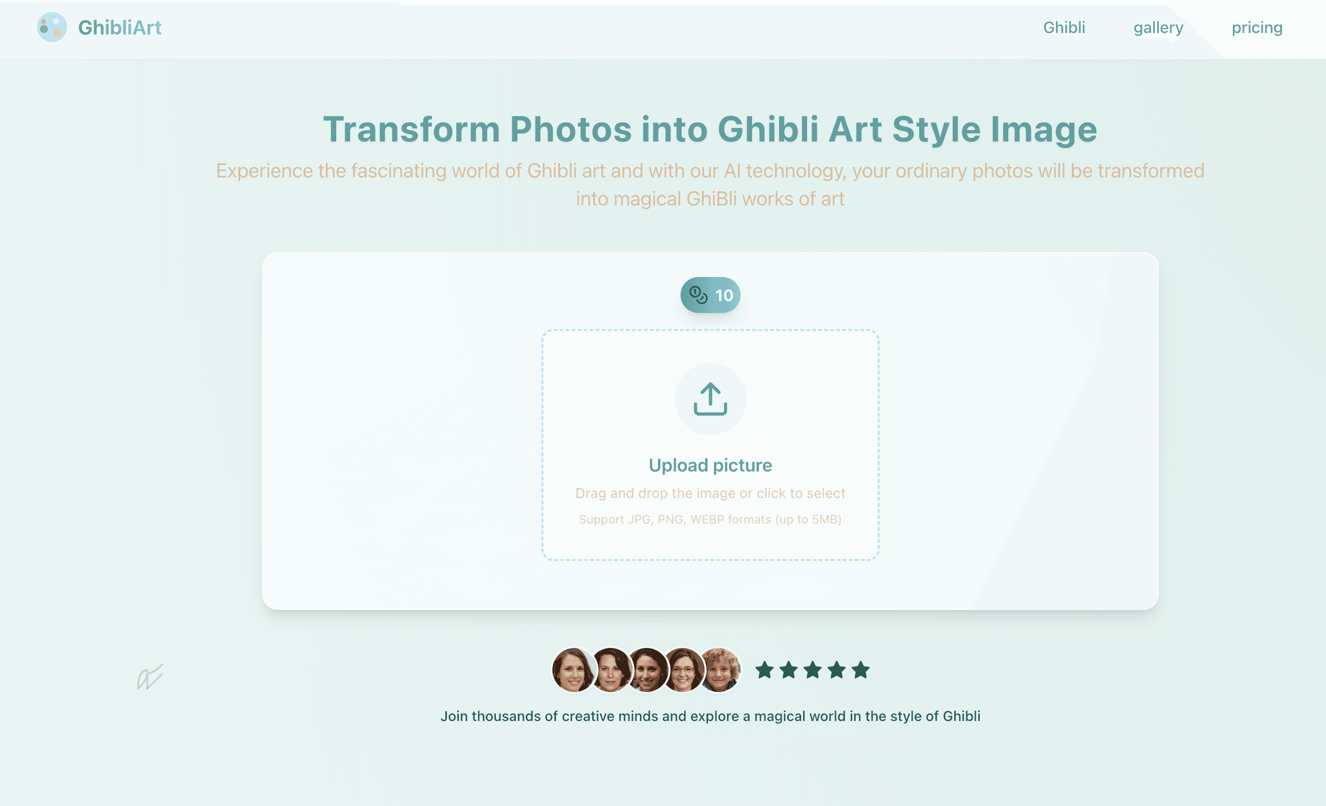 Ghibli Style Image screenshot 1