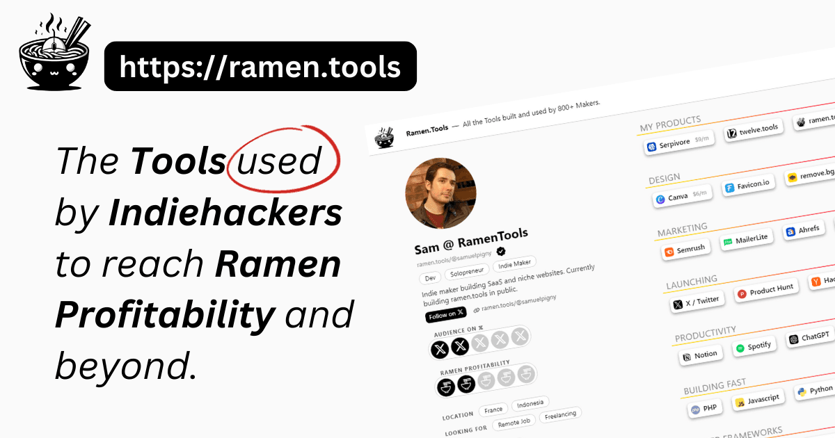 Ramen Tools screenshot 1