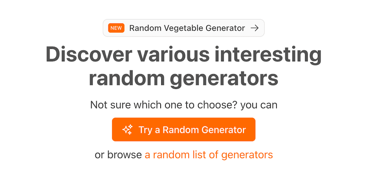 Get Random Generator screenshot 1