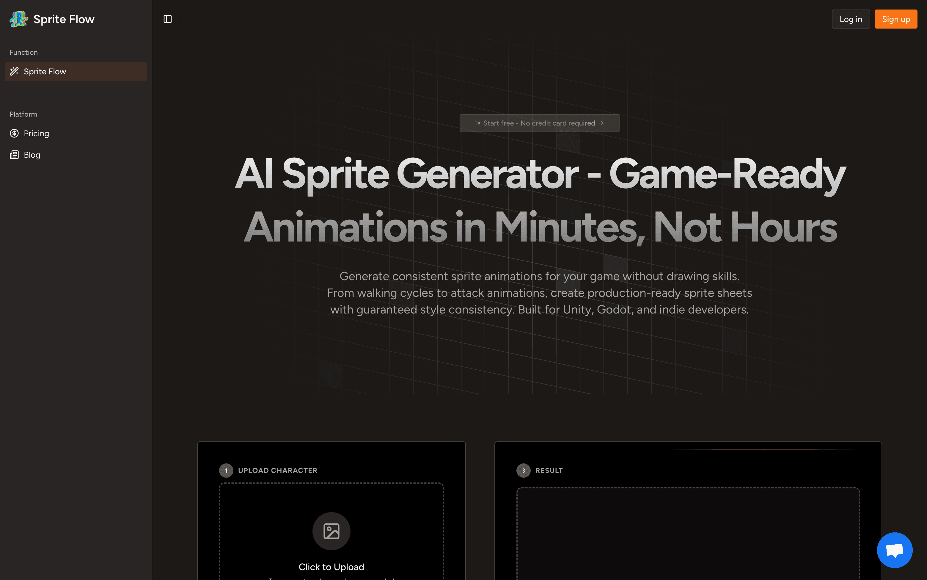 SpriteFlow screenshot 1