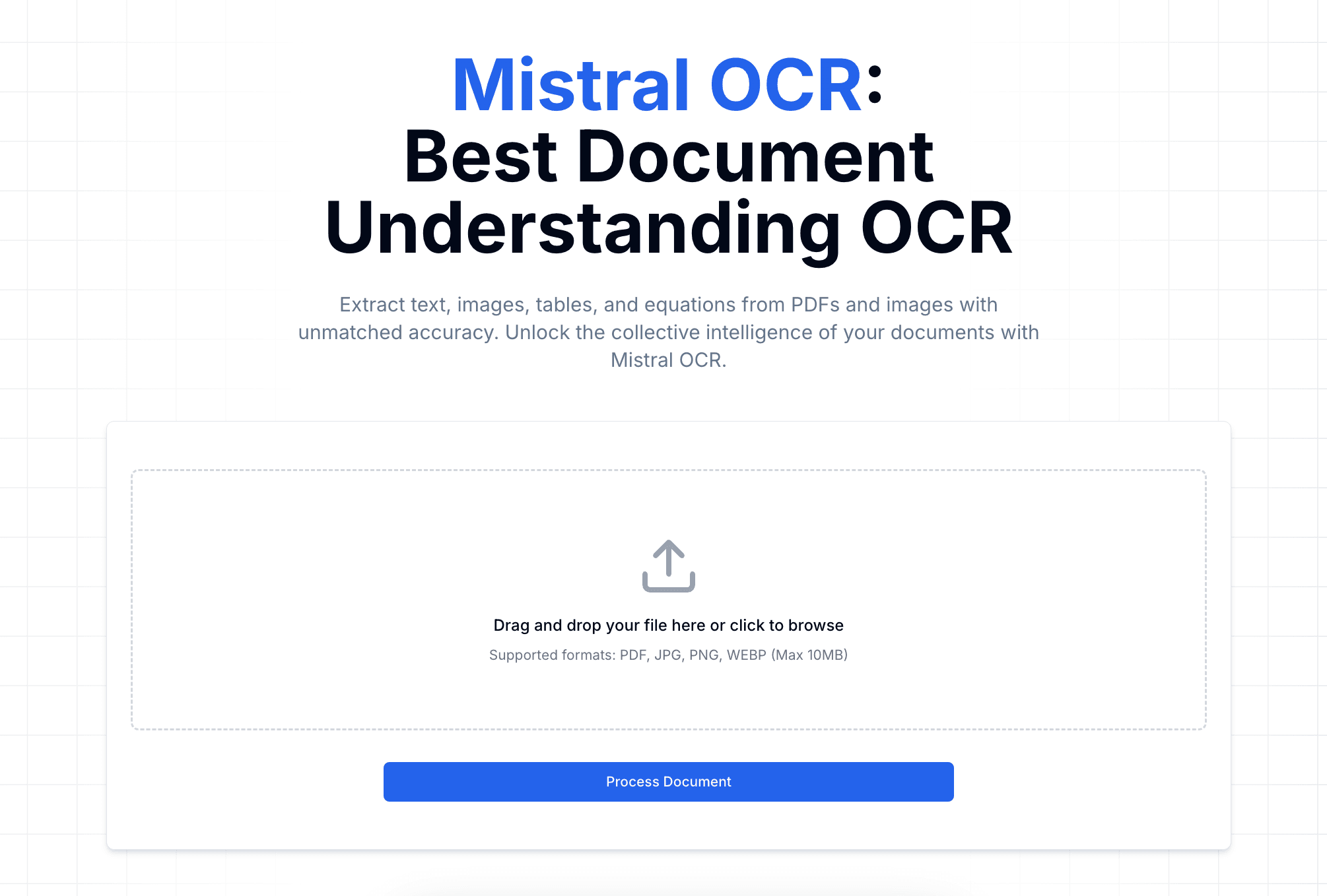 Mistral OCR screenshot 1
