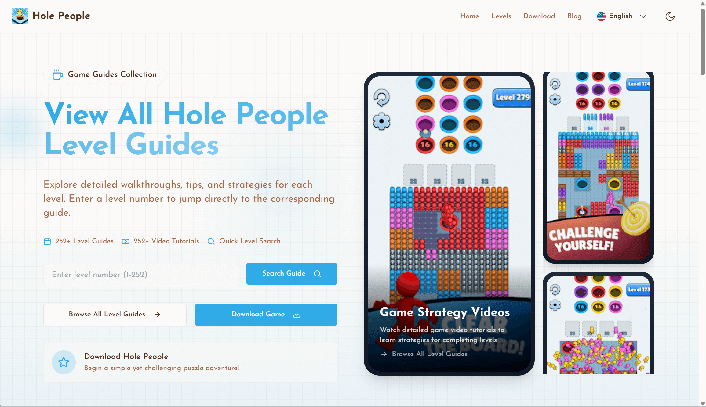 Hole People Level Guide screenshot 1