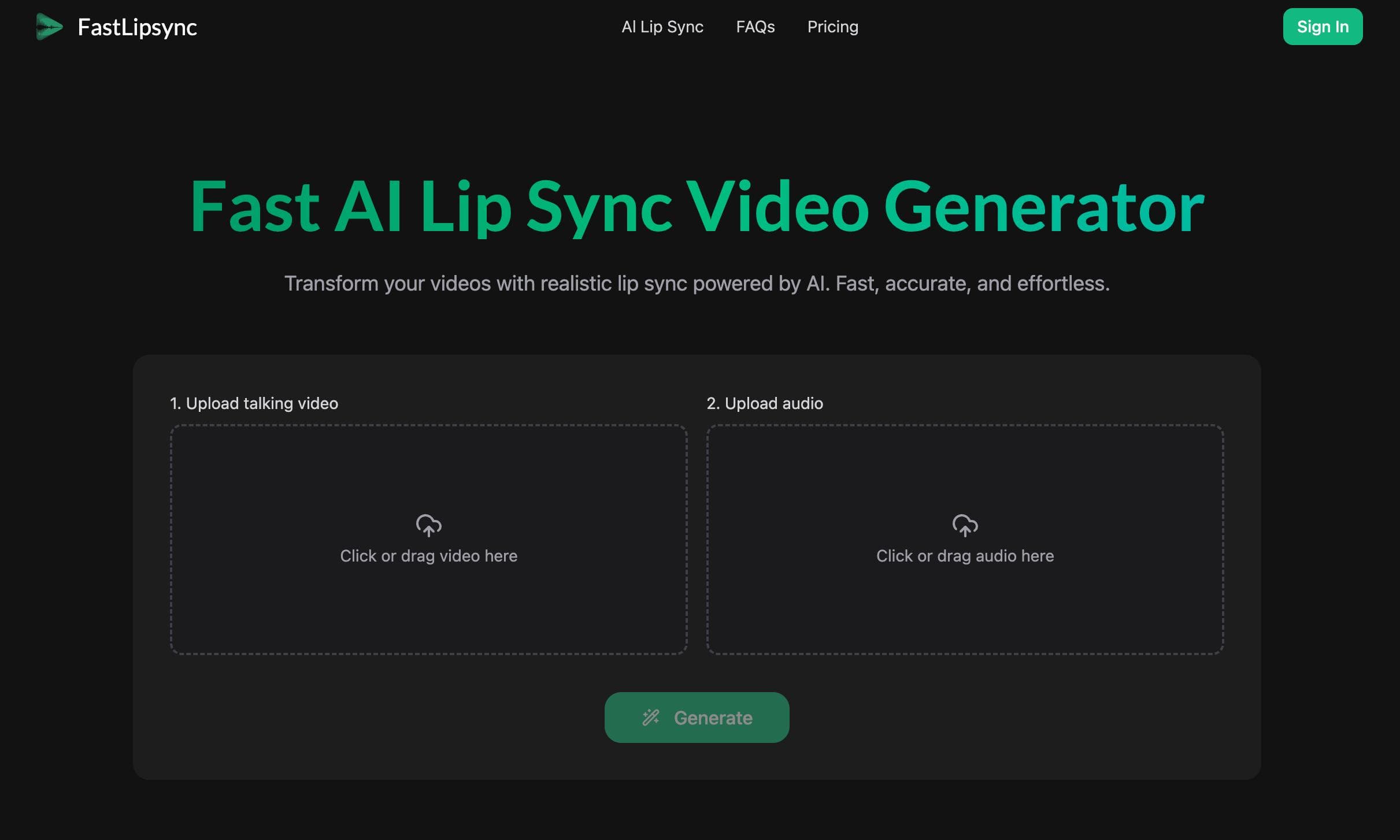 FastLipsync screenshot 1