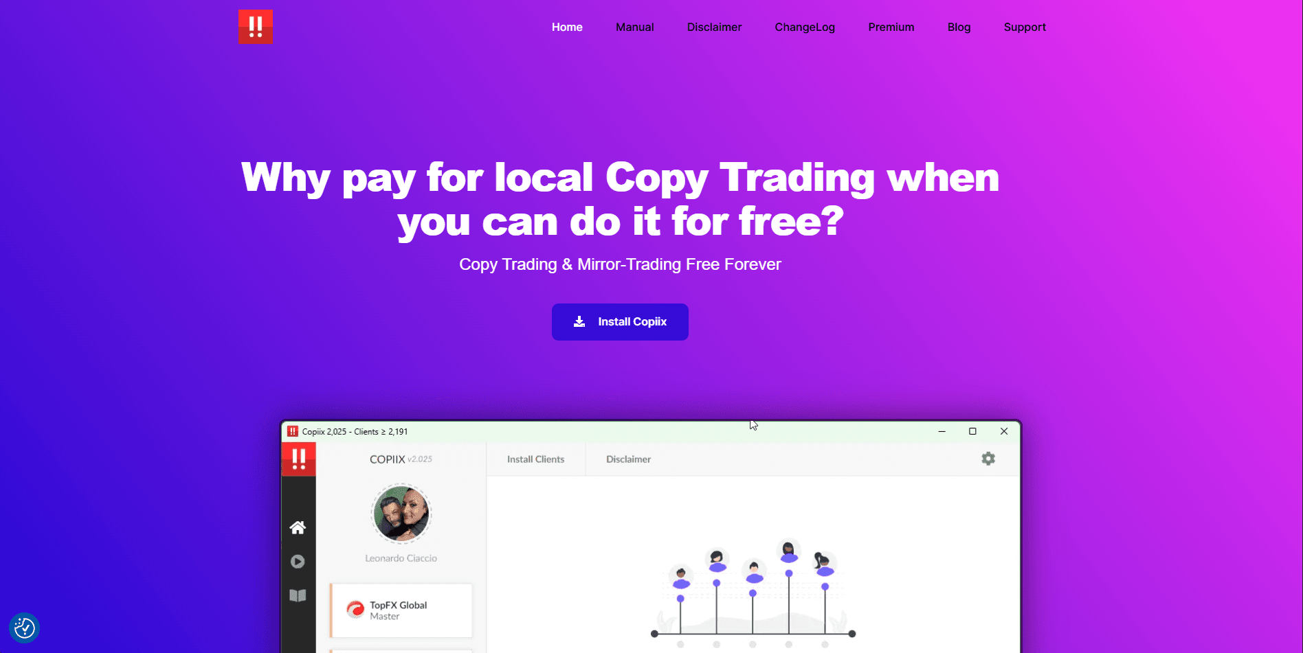 Copiix screenshot 1