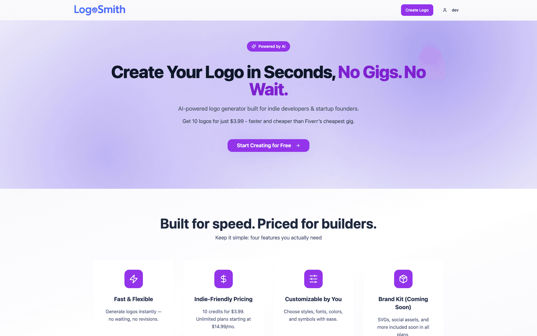 LogoSmith screenshot 1