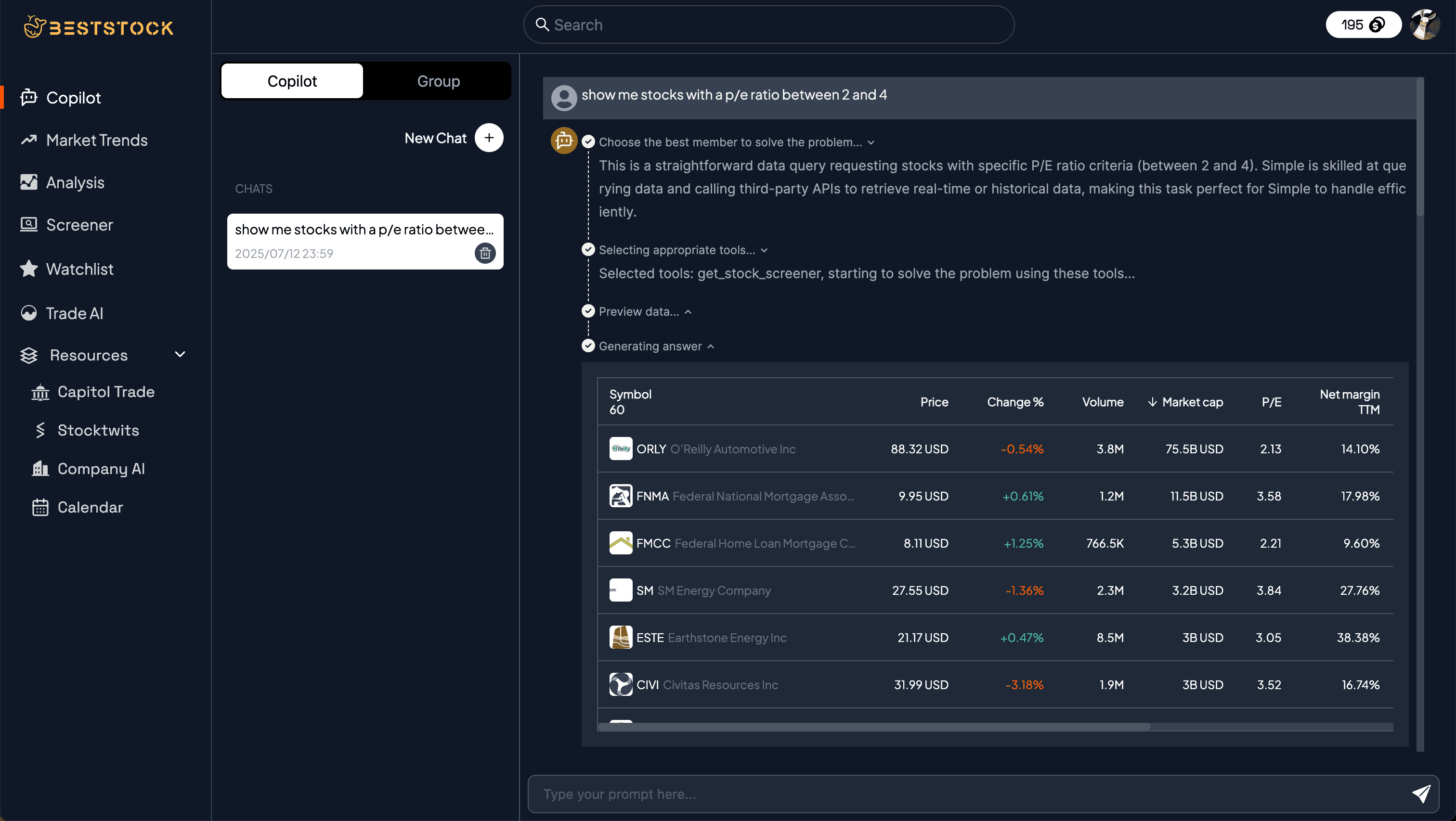 BestStock AI screenshot 1