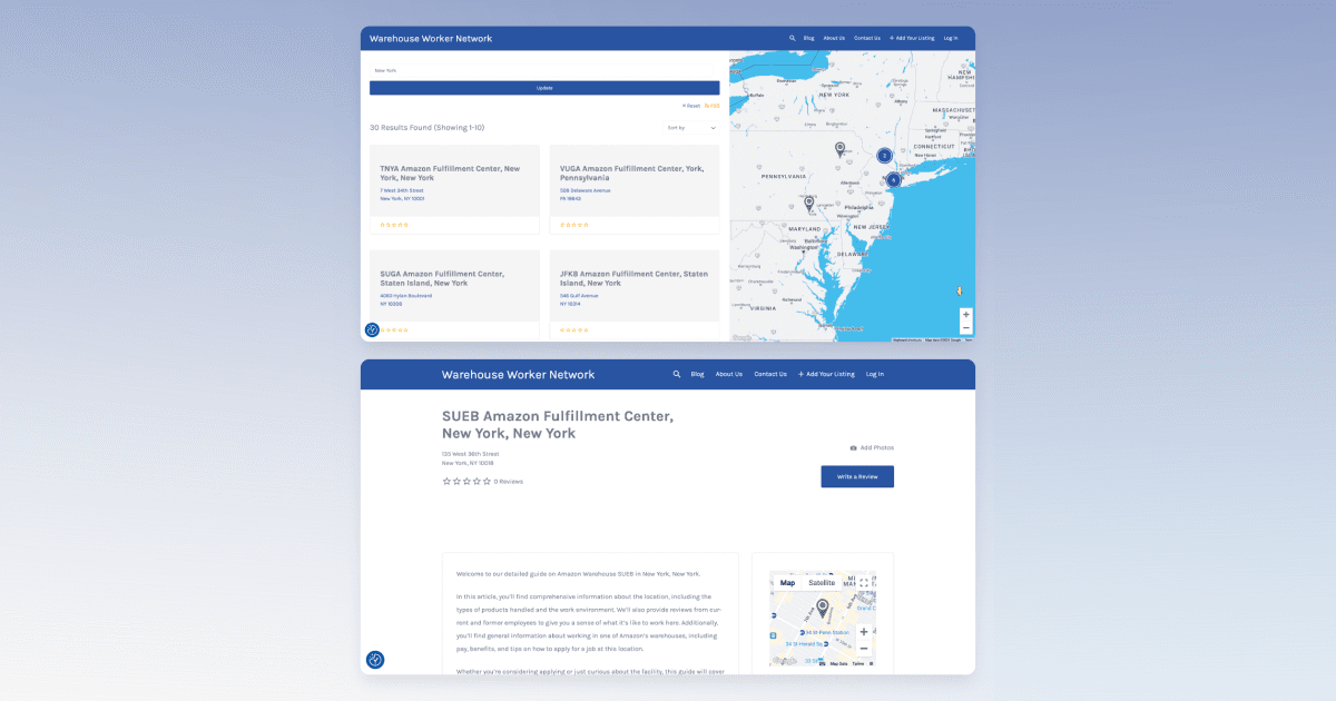 Warehouse Worker Network screenshot 1