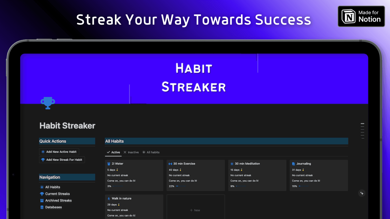 Habit Streaker screenshot 1