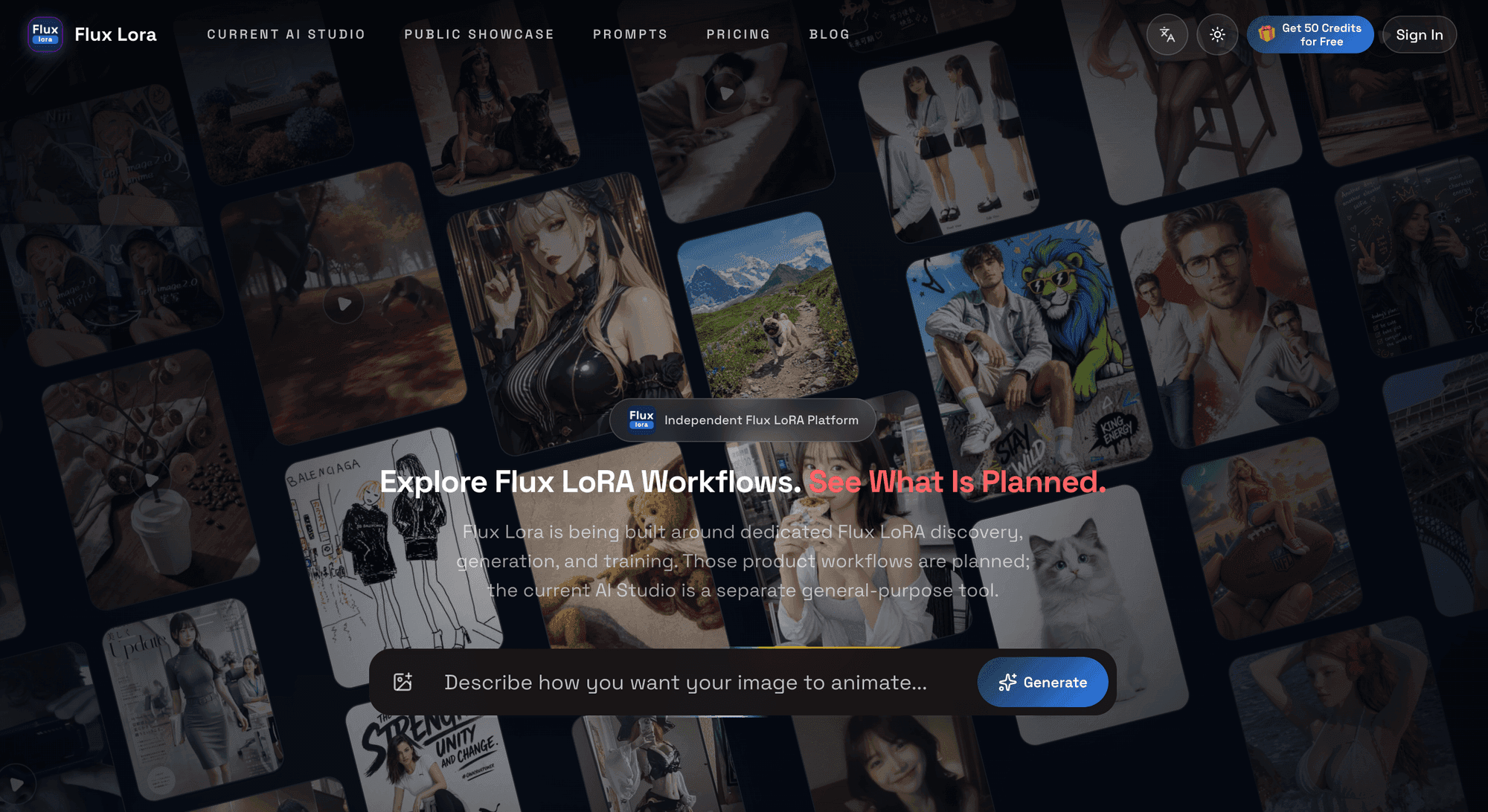 Flux Lora screenshot 1