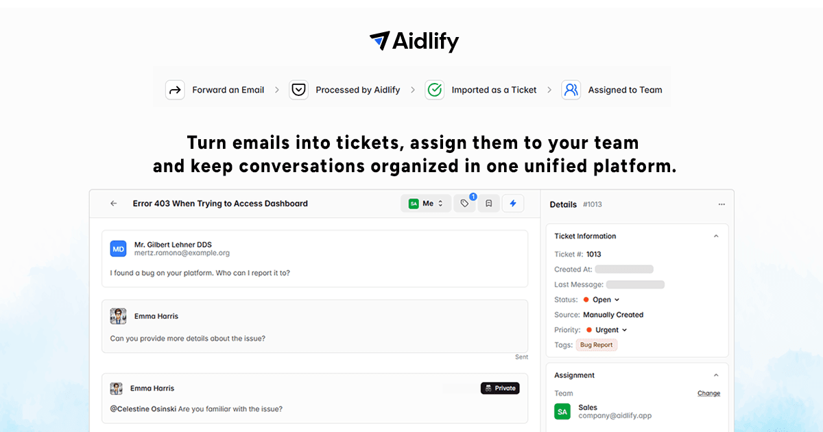 Aidlify screenshot 1