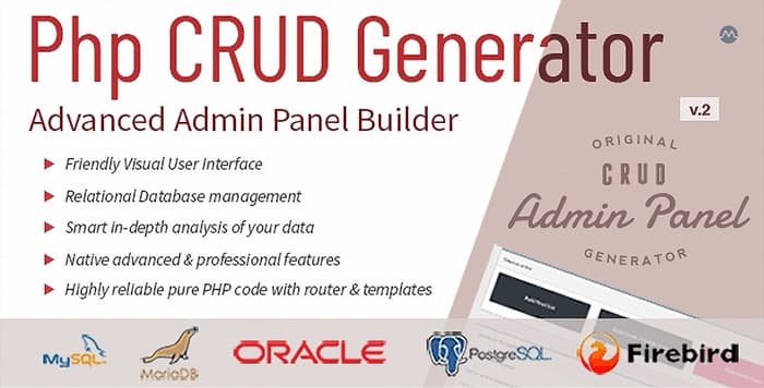 PHP CRUD Generator screenshot 1
