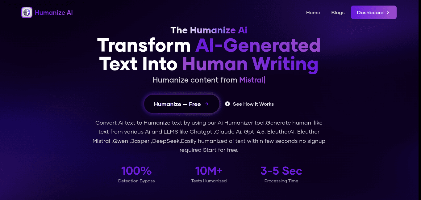 The Humanize AI  screenshot 1