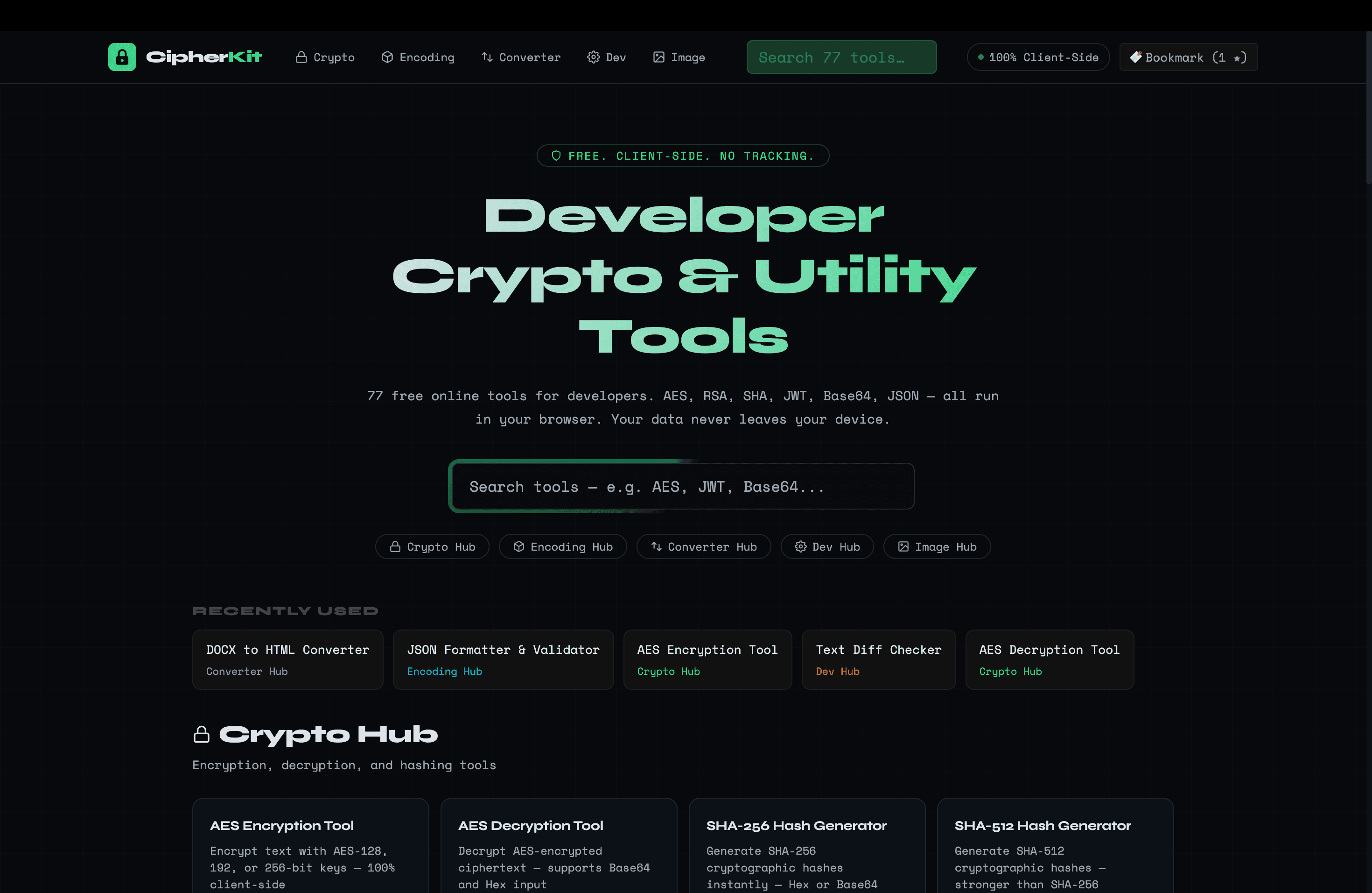 CipherKit screenshot 1