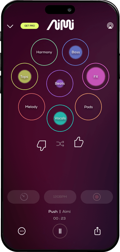 Aimi Player screenshot 1