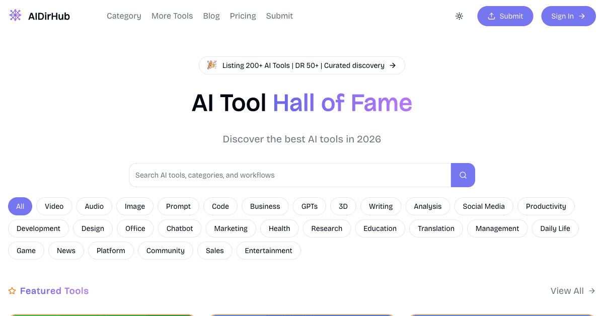 AIDirHub  screenshot 1
