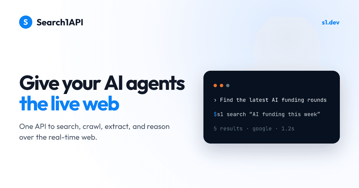 Search1API screenshot 1