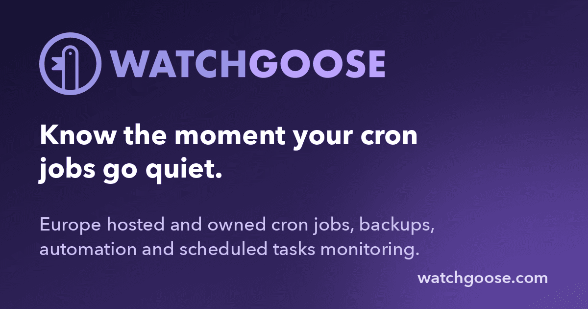 Watchgoose screenshot 1