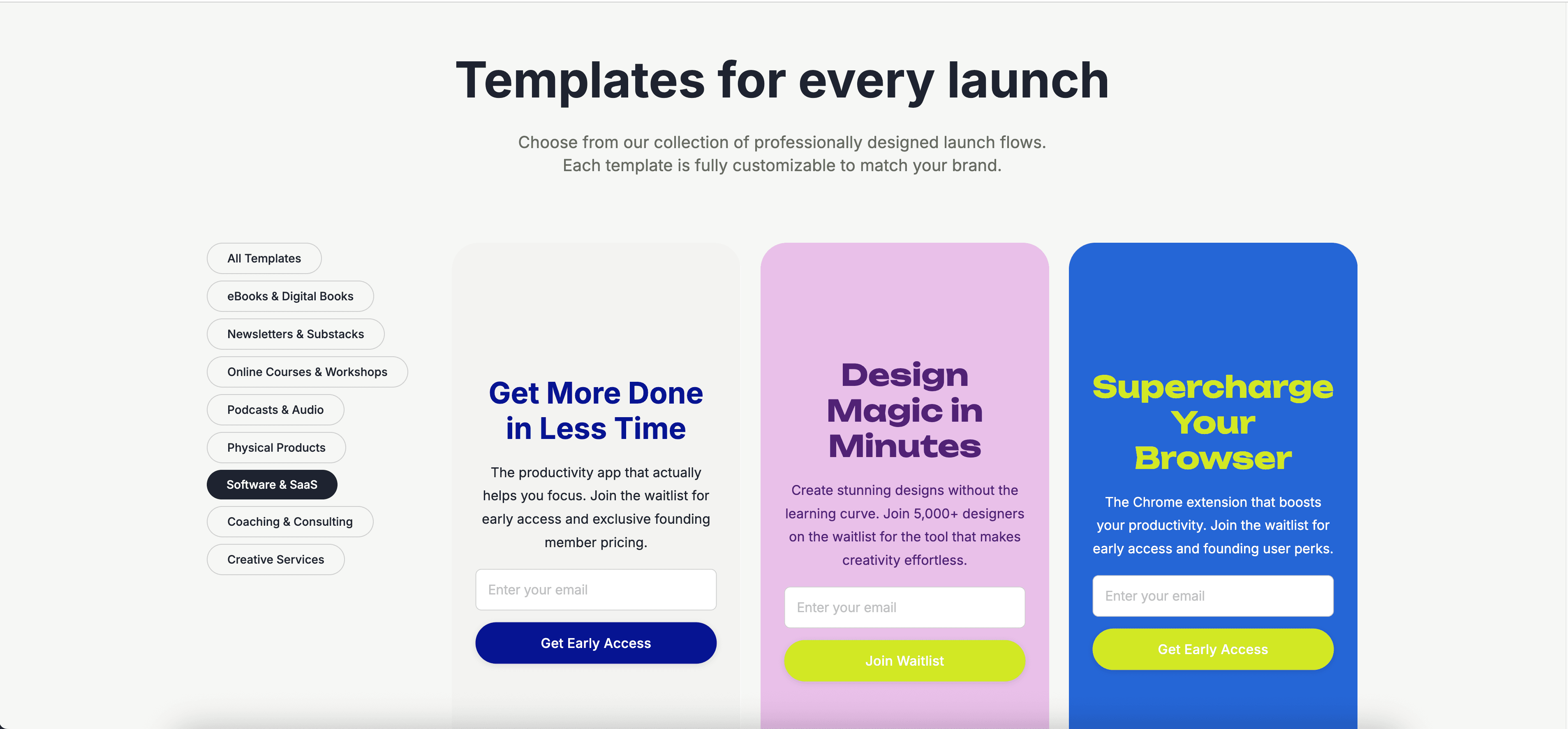 LaunchSoon screenshot 1