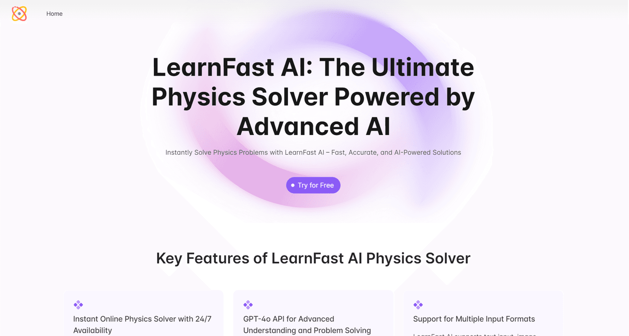 LearnFast AI: Free AI Physics Solver screenshot 1