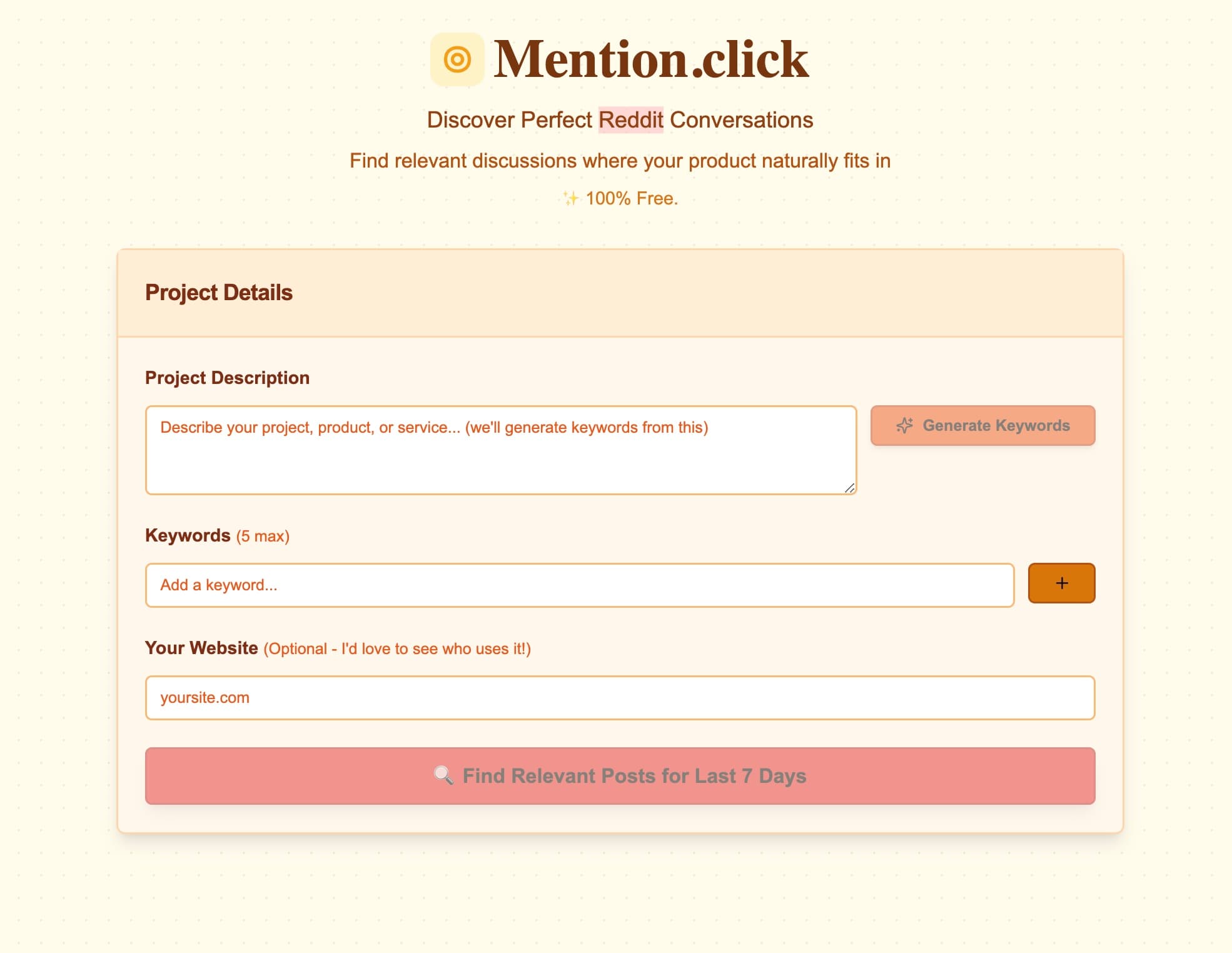 Mention.click screenshot 1