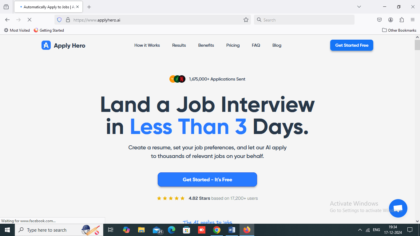 Apply Hero  screenshot 1